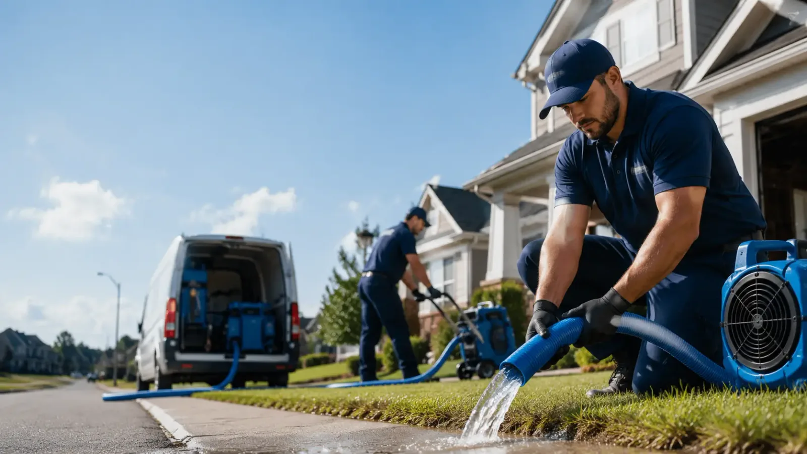 Flood Damage Restoration in Olustee, OK